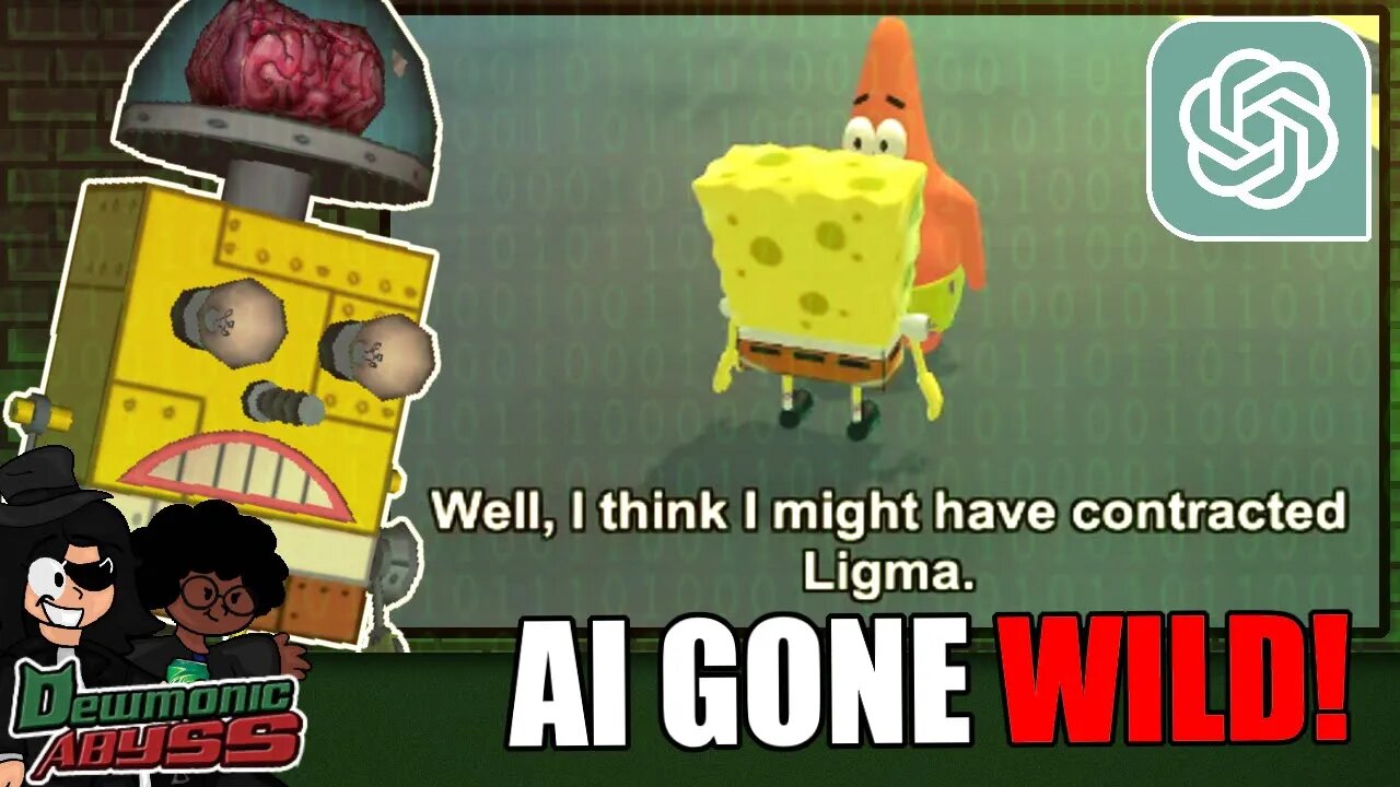SPONGEBOB AI IS BANANAS WHAT IS THIS 🍌🍌🍌 (Ft. @SayorisPlushVlog)