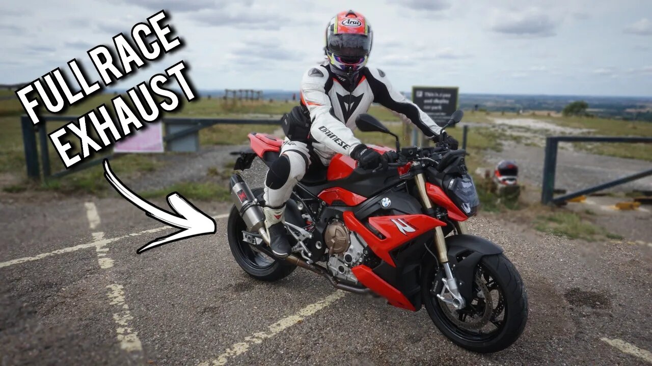 Race Exhaust Sound 2022 BMW S1000R Sport