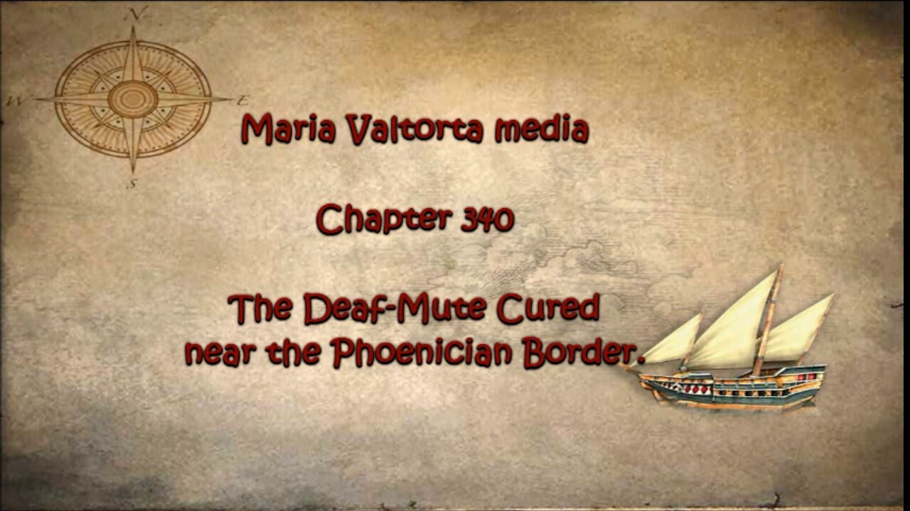 The Deaf Mute Cured near the Phoenician Border.