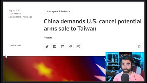 China DEMANDS USA Cancel Military Support For Taiwan, Russia Leverages European Gas Supply