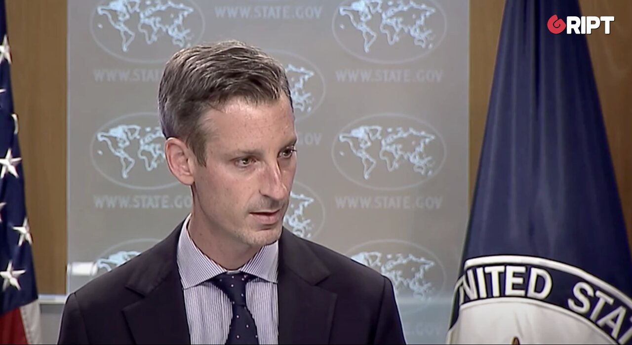 "Where's the evidence": Reporter and State Dept tussle on Russian Interference