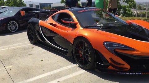 $3.0 Million McLaren at car show