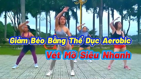 The Most Effective Morning Aerobic Belly Fat Workout | Quynh Trang
