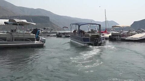 Boaters have two more guaranteed weekends to enjoy the water at Lucky Peak Reservoir