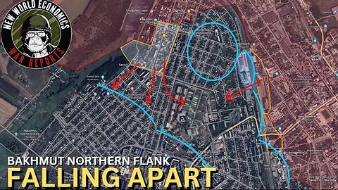 Russian Forces Collapse Bakhmut Northern Defense Line