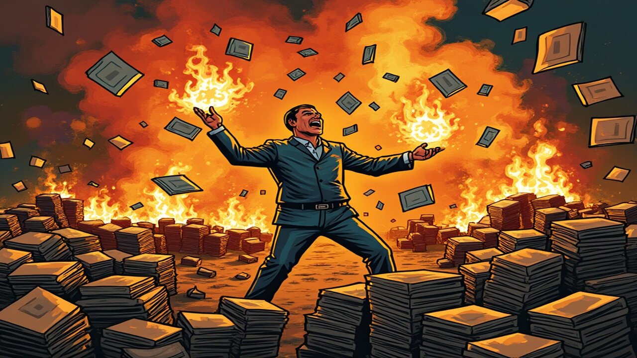 Burning Ballots!, Billboard Hitlers, & The Wild Scene Outside Trump’s Rally