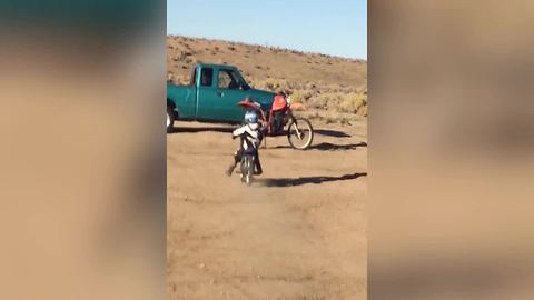 "Watch Out For This Amazing Biker"