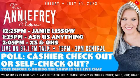 UFOs, Hearings, Whistleblowers, and Checkout Lanes • Annie Frey Show 7/21/23