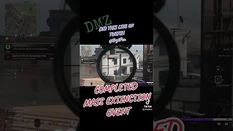 MASS EXTINCTION EVENT COMPLETE!! #mw2 #funnymoments #gaming #cod #shortvideo #codmwii #dmz