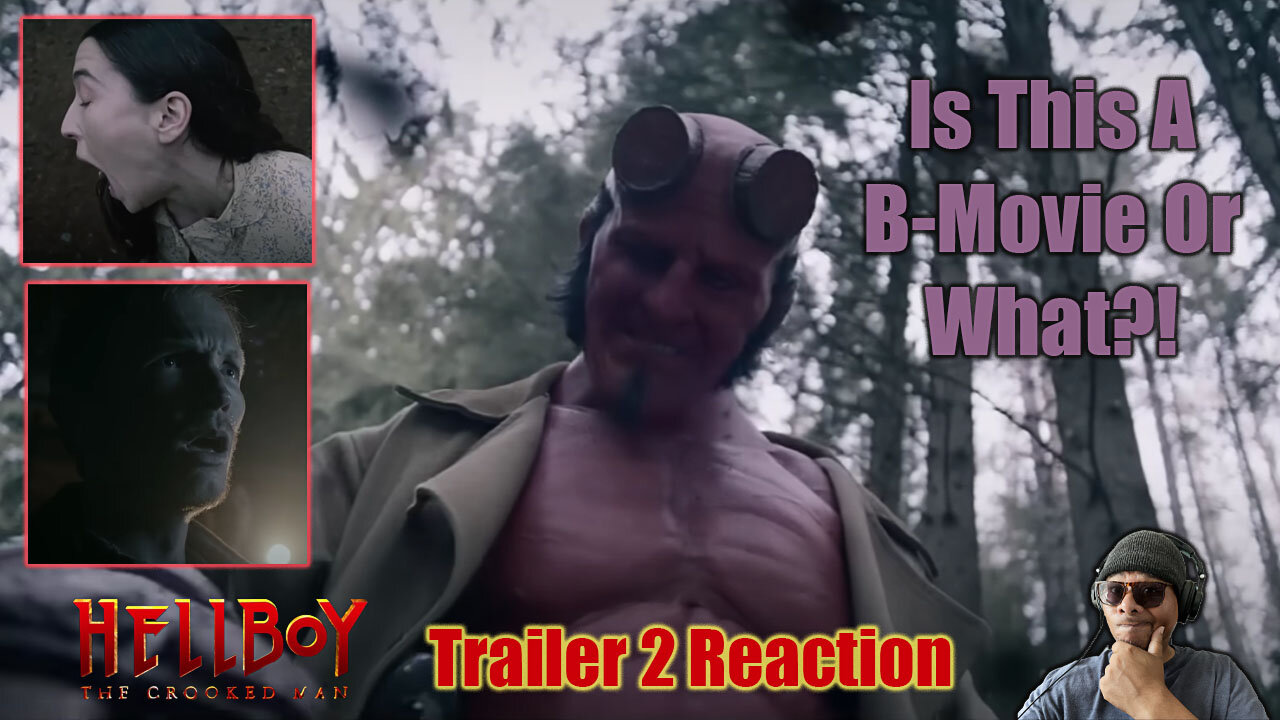 HELLBOY: The Crooked Man Trailer 2 Reaction!