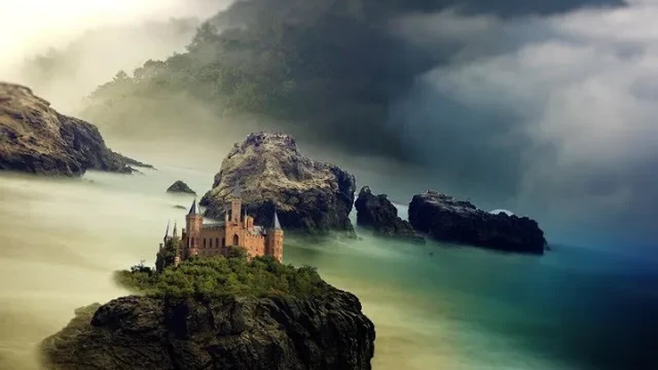 Think, Meditate, Totally Relax, 1 Hour Of Mysterious Music, Refreshing White Noise Drums.