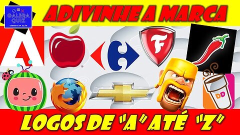 ADIVINHE A MARCA | DE A ATÉ Z | QUIZ