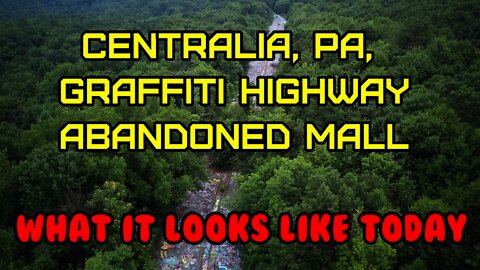 Centralia PA Graffiti Highway. Abandoned Mall (2018)..Silent Hill, Schuylkill Mall