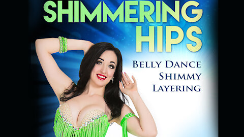 Shimmering Hips - belly dance shimmy layering - trailer - instant video/DVD with Shahrzad