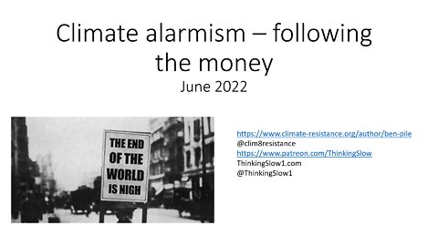 Interview with investigator Ben Pile on billionaire funding behind climate lobby