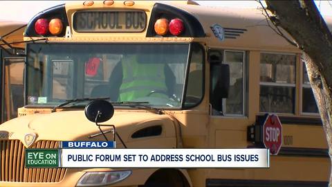Buffalo parents want to fix problems with school bus system, schedule forum
