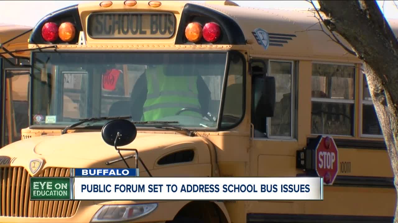 Buffalo parents want to fix problems with school bus system, schedule forum