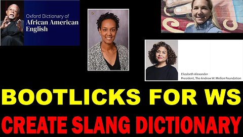 African-American Dictionary Is A Disgrace To BLACK Americans!