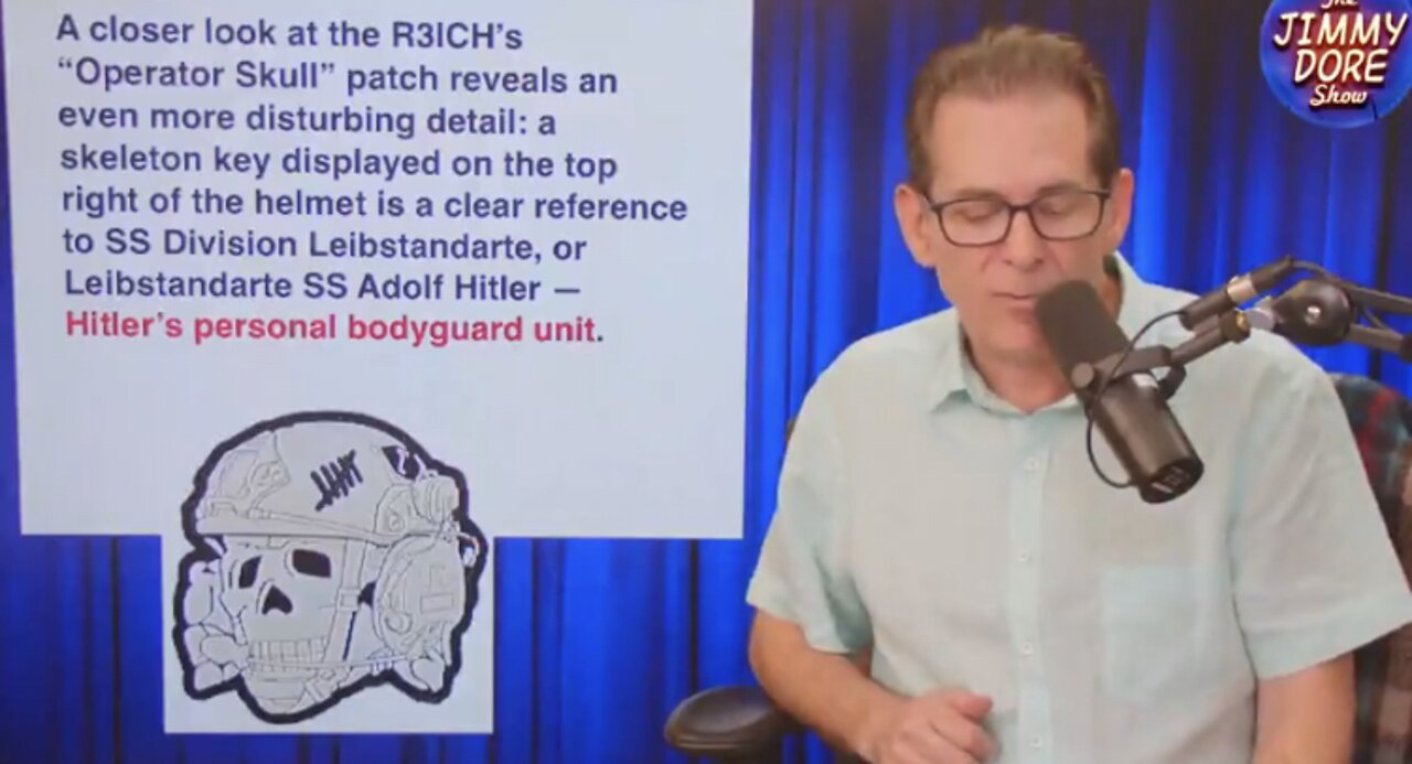 The Jimmy Dore Show: Zelensky Bodyguard Has A Nazi Patch On Uniform