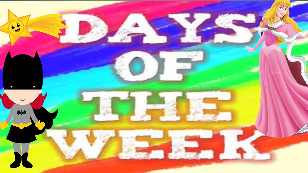 Days of the week.❤