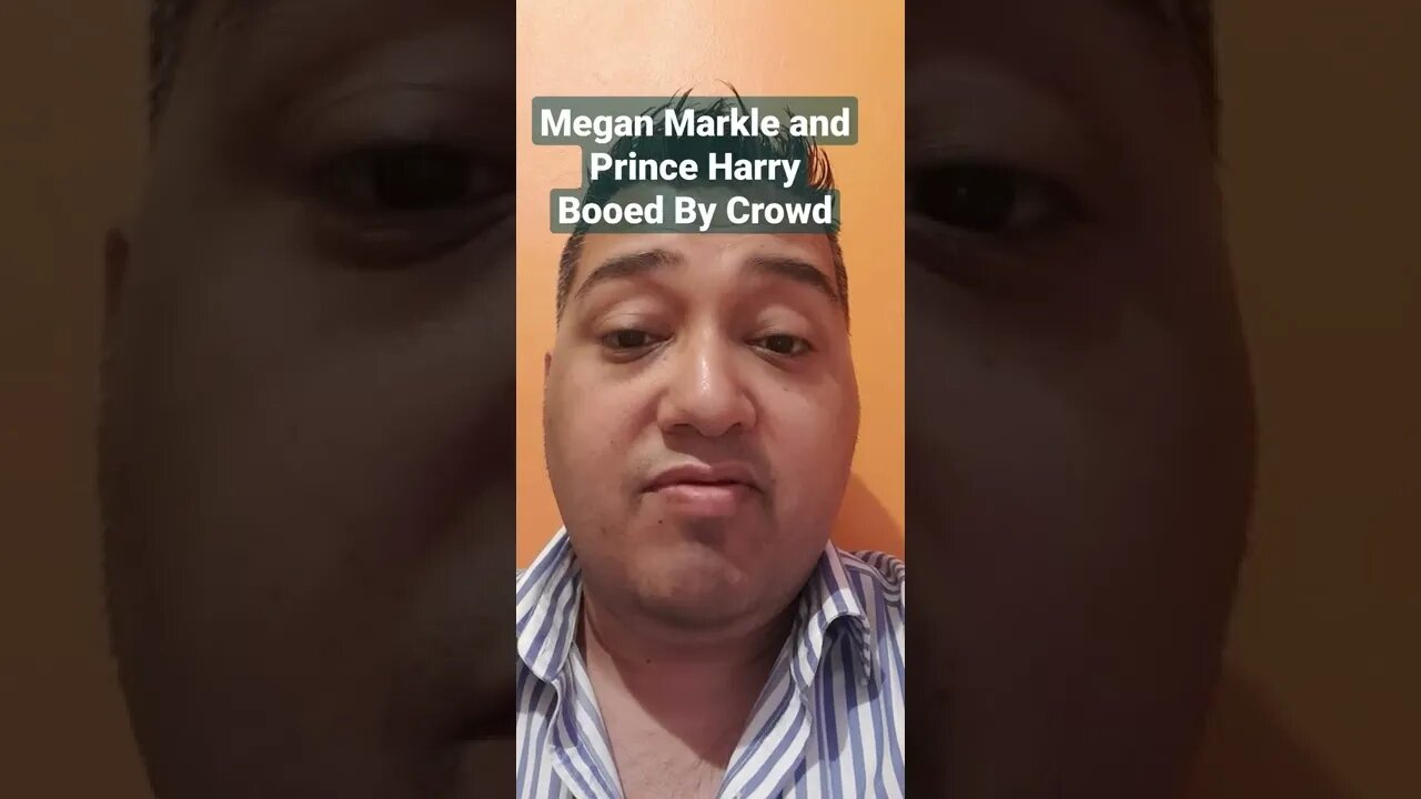 #Megan #Markle and #Prince #Harry #Booed By Crowd https://t.me/IndependentNewsMediaChat