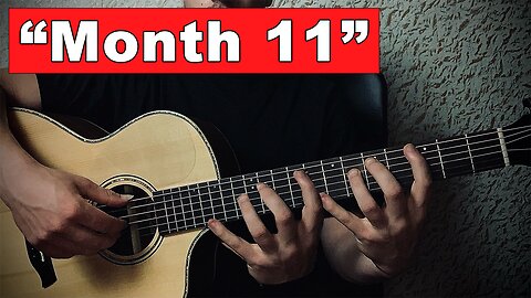 1 Year Guitar Progress From 0