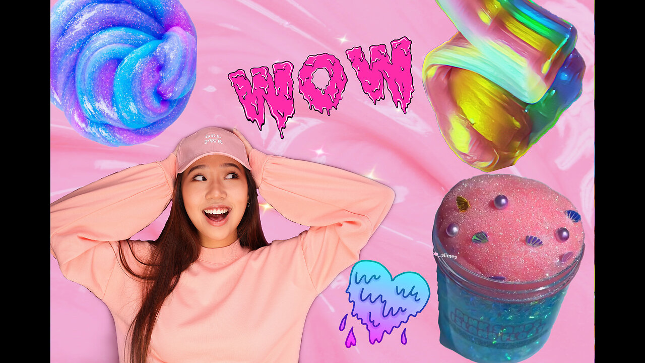 Fantastic slime video😁☺️😍(ASMR)|Relaxing slime