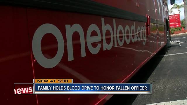 Fallen Tarpon Springs officer born on the Fourth of July honored by family, friends