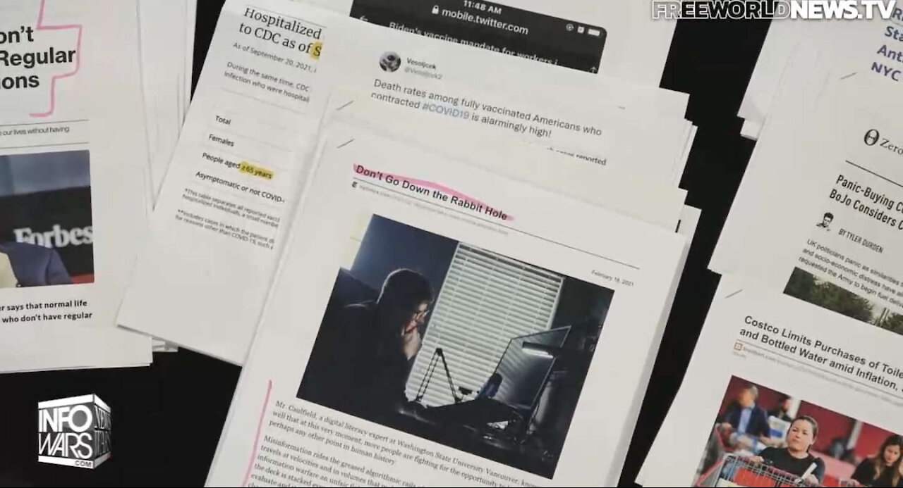 Not Satire: MSM tells the Public Not to Ask Questions or Investigate