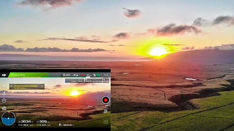 DJI MAVIC AIR Urban Range Test in HAWAIIAN SUNSET - CLOSE CALL! [2.4Ghz Mode, No Boosters]