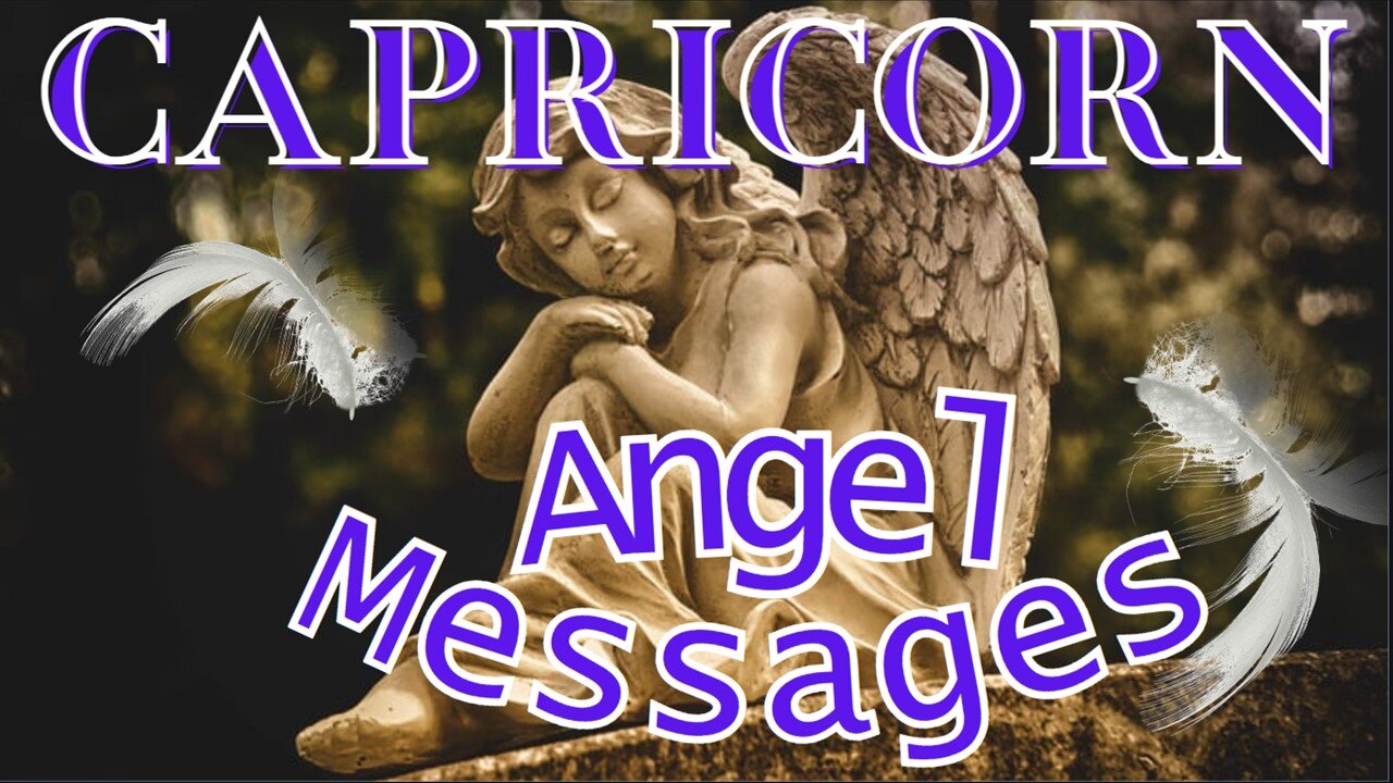 Capricorn 🙏Angel Messages👼SHARING NEWS🗣️ ENDING OF 3RD PARTY 💥(Timeless Reading)