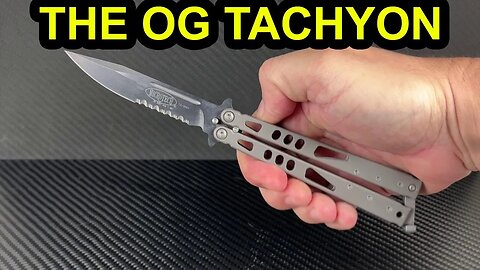 The Original Microtech Tachyon Balisong @MicrotechKnivesOfficial