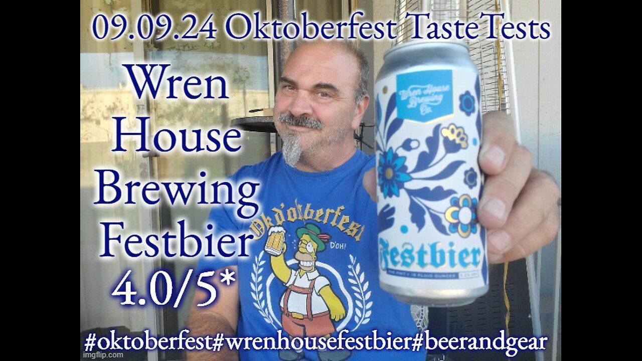 Oktoberfest Taste Tests: Wren House Brewing Co. Festbier 4.0/5*