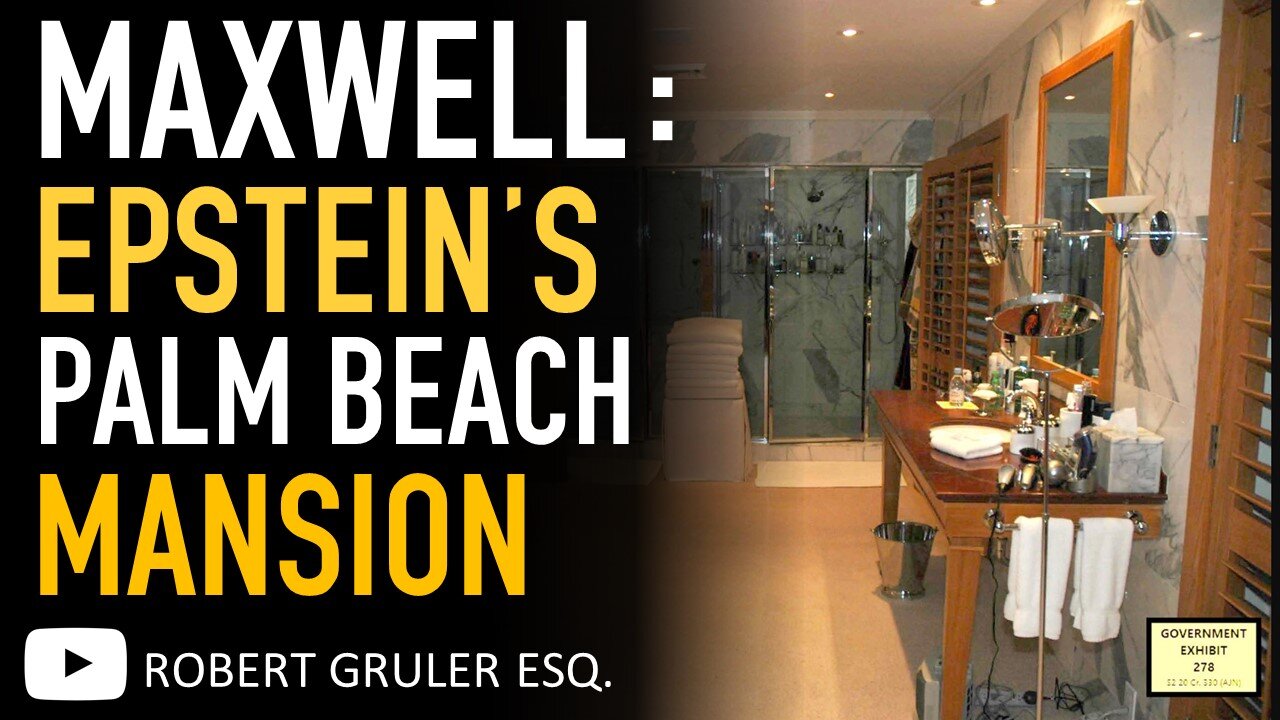 New Epstein Palm Beach Exhibits Admitted in Ghislaine Maxwell Trial Day 6