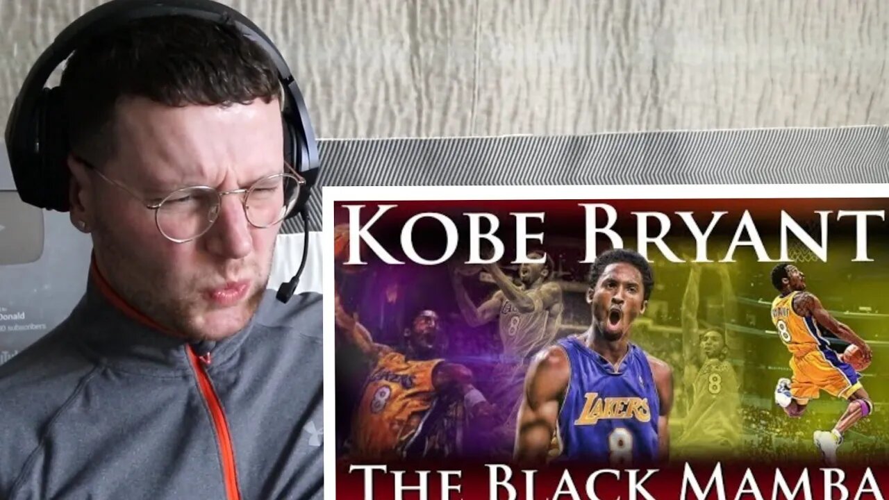 Rugby Player Reacts to KOBE BRYANT "The Black Mamba" Chapter 1