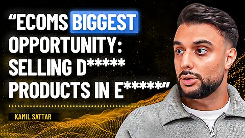 Ecom Millionaire Makes $5M+ Per/Year From 6 Businesses | The Ecom King - Kamil Sattar