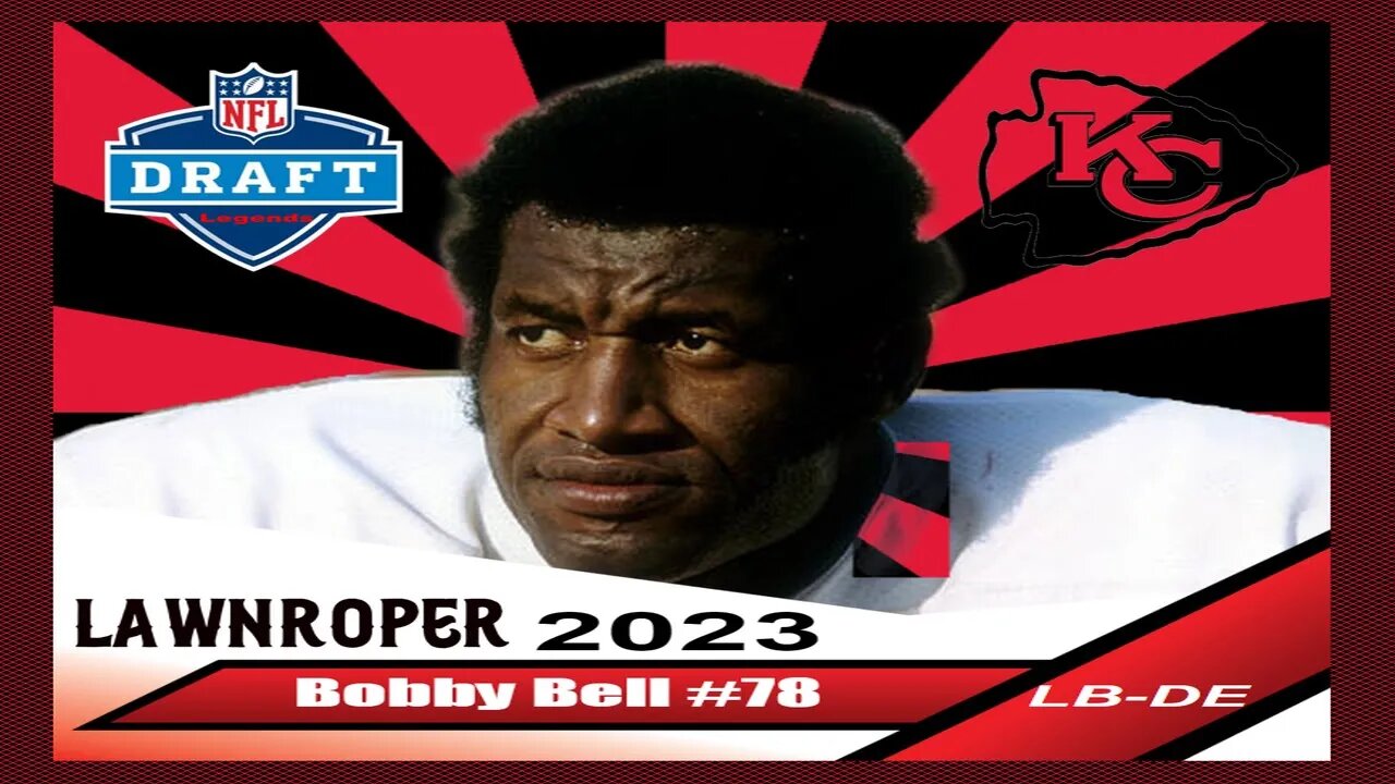 Madden 23 Legend Draft Pick Bobby Bell Creation