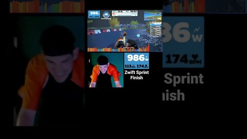 ZWIFT RACE SPRINT FINISH #shorts #zwift #zwifter