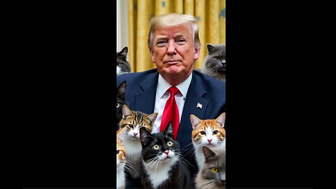 TRUMP LOVES CATS! SAVE THE CATS