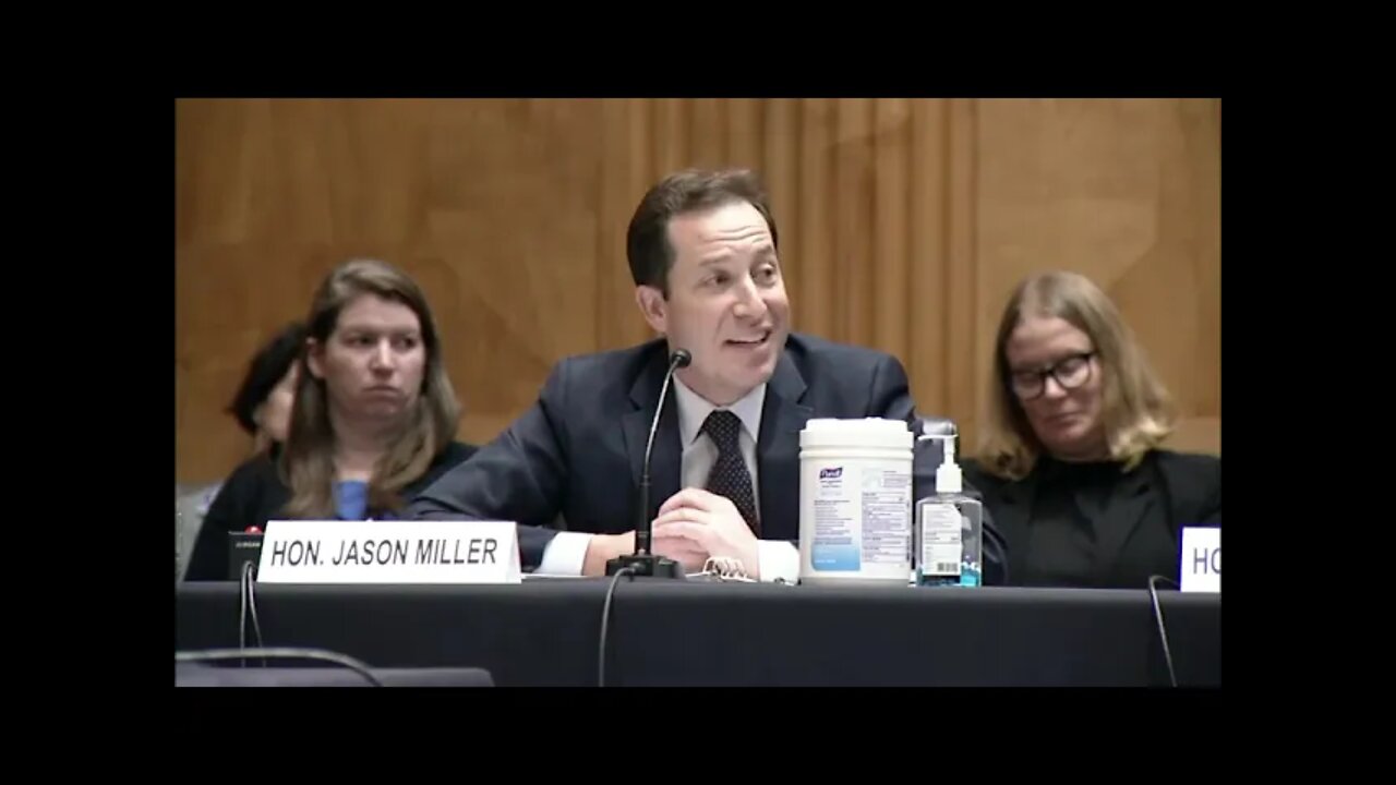 Senator Hawley Blasts Biden Admin for Gutting Pandemic Fraud Oversight