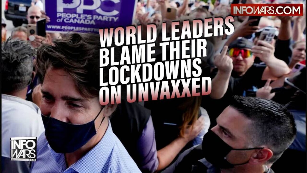 VIDEO: Watch World Leaders Declare Martial Law, Attack Unvaxxed