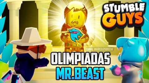 OLIMPIADAS do MR BEAST no Stumble Guys