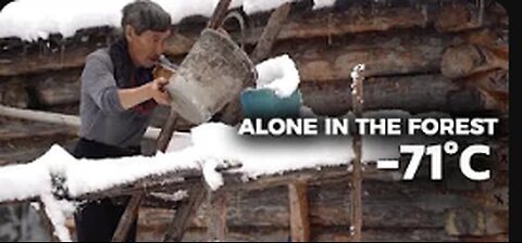 Living Alone in the Wild Forest for 20 Years. Part 4: How Samuil gets food, water & shower