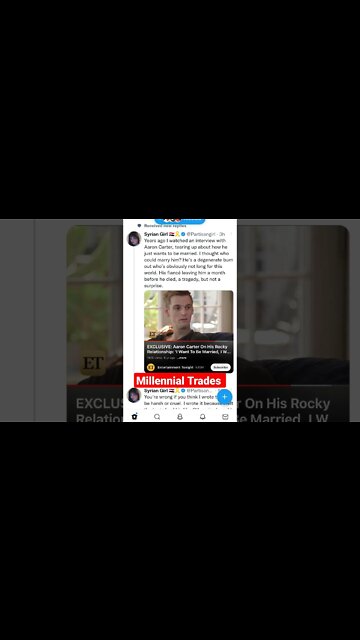 You Won't Believe What She Said About #aaroncarter 😕😕😕