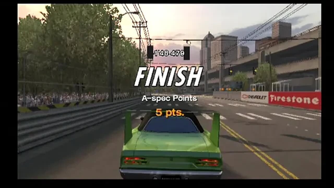 Gran Turismo 4 Walkthrough Part 43 Stars and Stripes! Seattle Circuit! Race 2! Plymouth Superbird!