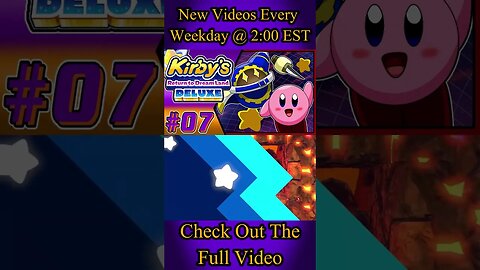 Kirby's Return To Dream Land Deluxe Part 7 Video Highlights #shorts