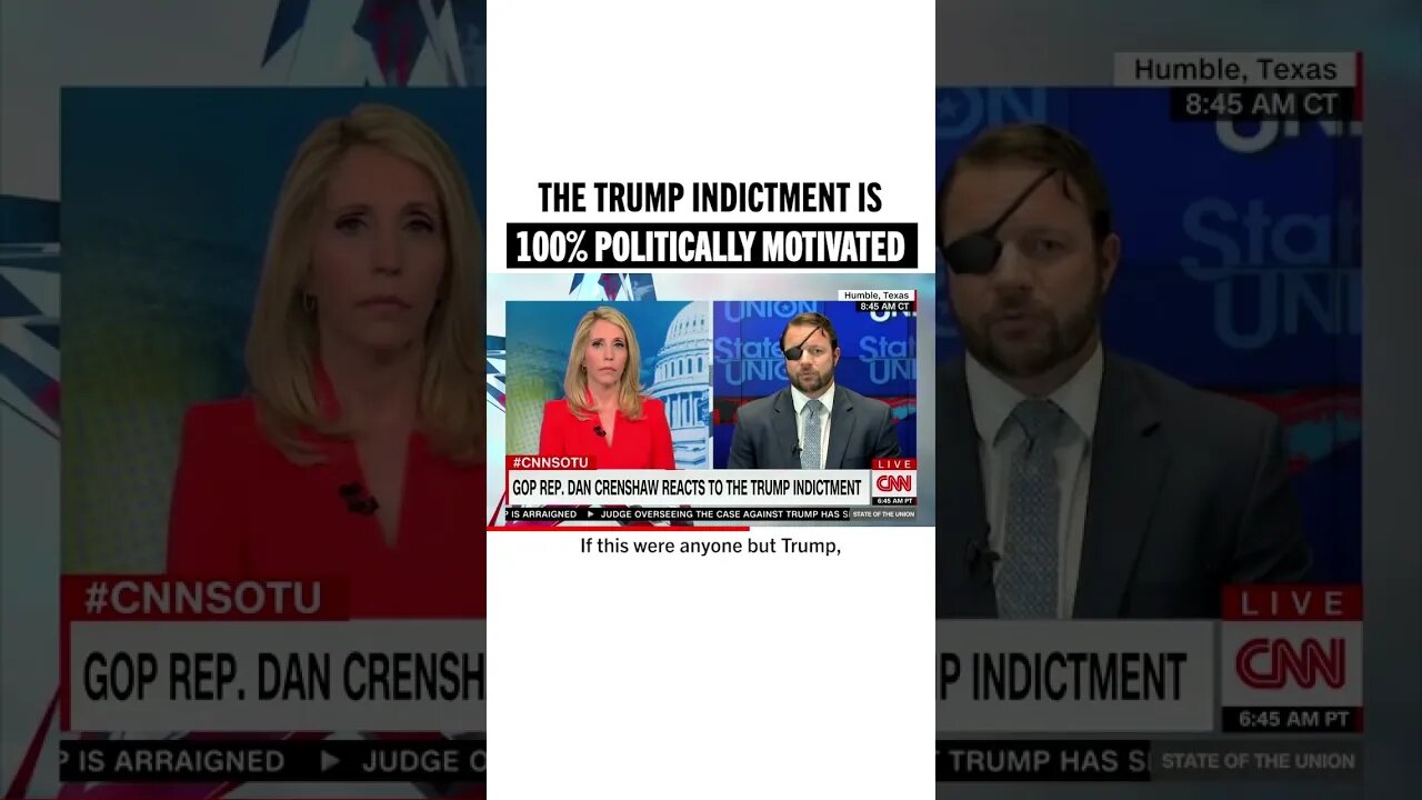 Dan Crenshaw: Trump Indictment is 100% Politically Motivated
