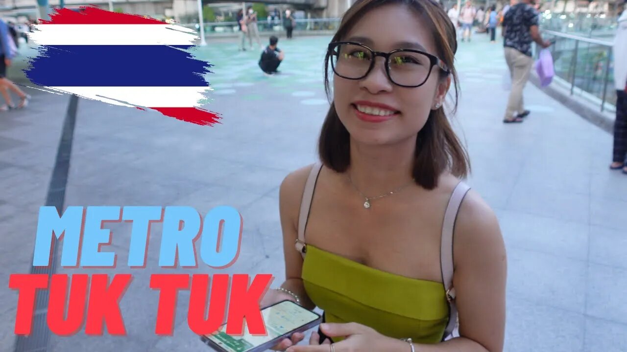 BKK Thailand Metro, Train, Taxi and Tuk Tuk EXPLAINED 🇹🇭