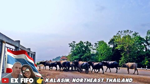 Morning Exercise at Lampao Dam, Kalasin Thailand