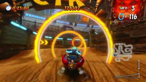 Tiny Arena Ring Rally Gameplay - Crash Team Racing Nitro-Fueled (Nintendo Switch)